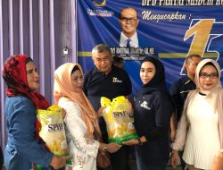 DPD Nasdem Pontianak Rayakan Ulang Tahun ke-13 dengan Berbagi Sembako pada Warga Kurang Mampu