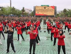 Kuatkan Sinergitas, Kodam XII/Tpr Silaturahmi Dan Olahraga Bersama Awak Media