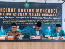Kandidat Doktor Mengabdi UNISMA Gelar Dialog Moderasi Beragama di Kampung