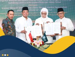 Nusron Wahid Saksikan MoU BPN dengan PWNU Jawa Timur