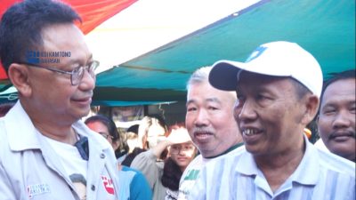 Edi-Bahasan Janjikan Perbaikan Jalan dan Drainase Pasar Bunga Pontianak