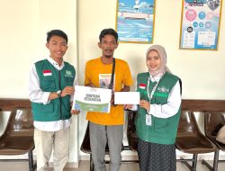 LAZISNU Kalbar Bantu Korban Kecelakaan