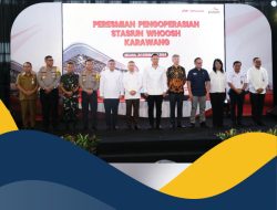 Wamen Ossy Hadiri Peresmian Stasiun Whoosh Karawang