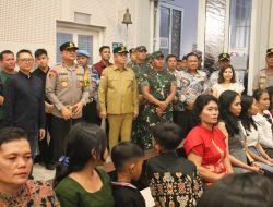Pangdam XII/Tpr Bersama Forkopimda Patroli Amankan Malam Natal