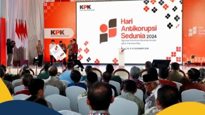 Menteri ATR/BPN Nusron Wahid Hadiri Puncak Hakordia 2024