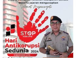 Kantah Kabupaten Landak Ajak Bersama-sama Cegah Korupsi
