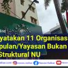 11 Organisasi Berikut Bukan Bagian dari Perangkat Perkumpulan NU