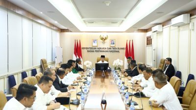 Menteri Nusron Tekankan Penguatan Sinergi dan Penerapan Manajemen Risiko