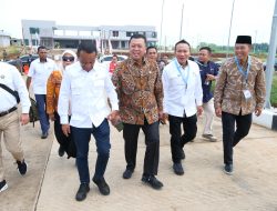 Nusron Wahid Dampingi Presiden Prabowo Resmikan Kawasan Ekonomi Khusus Industropolis Batang