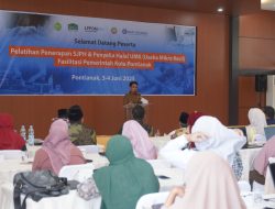 Puluhan UMKM Pontianak Ikuti Pelatihan Sertifikasi Halal