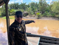 Sungai Retok Kubu Raya Tercemar Limbah PETI