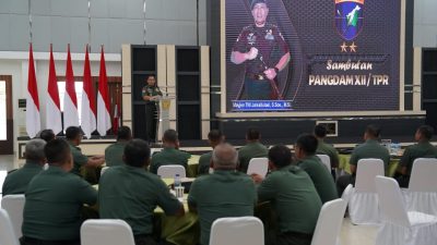 Pangdam Tanjungpura Buka Apel Pamen Bacuramin Bersaudara Kodam XII/Tpr