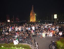 Kampanyekan Hak Pesepeda, Critical Mass Pontianak Gaet Ratusan Partisipan