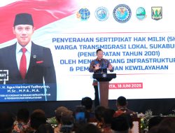 Apresiasi Kementerian ATR/BPN, Menko AHY: Tanpa Kepastian Tanah Tak Akan Ada Pembangunan