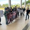 Aliansi Masyarakat Peduli Kalbar Geruduk Kantor Gubernur Tuntut Proses Pergantian Dirut Bank Kalbar