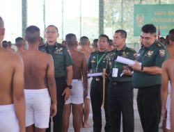 Sidang Pemilihan Penerimaan Calon Bintara PK TNI AD TA 2025