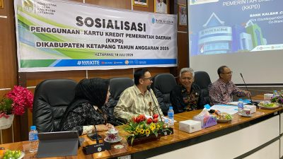 Pemkab Ketapang Gunakan Kartu Kredit Pemda, Bank Kalbar Siap Kawal Digitalisasi Keuangan