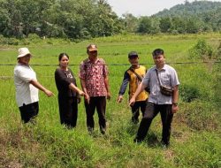Kantor Pertanahan Kabupaten Landak Lakukan Pemeriksaan Tanah Program PTSL 2025