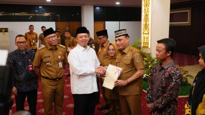 Saksikan Penandatanganan MoU di Lampung, Menteri Nusron Ajak Tokoh Agama Kawal Sertipikasi Tanah Wakaf