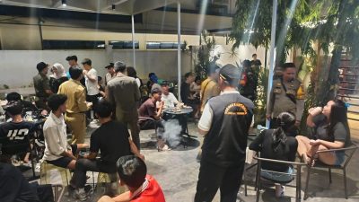 Puluhan Anak Terjaring Razia Pembatasan Jam Malam