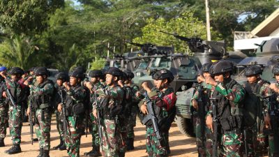 Tiga Ranpur Kavaleri Menyerbu PLTU Bengkayang