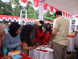 Meriahkan HUT ke-80 RI di Pontianak, Pasar Murah Diserbu Warga