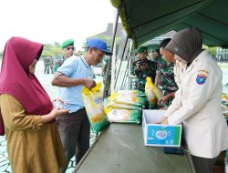 Bantu Masyarakat Dalam Pemenuhan Pangan, Kodam XII/Tpr Gelar Gerakan Pangan Murah