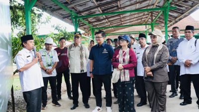 Wujudkan Visi Presiden, Wamen Dikti Tinjau Lokasi Sekolah Garuda di Mempawah Kalbar