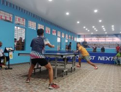 Peroleh 16 Medali, Kota Pontianak Juara Umum Kejurprov Tenis Meja Kalbar 2025
