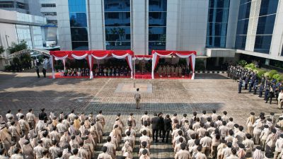 Upacara Peringatan HANTARU 2025, Menteri Nusron Realisasikan Asta Cita dengan Menjaga Tanah dan Menata Ruang