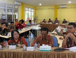 Kantah Kabupaten Landak Rapat Inventarisasi dan Identifikasi Terkait Tanah PT. Kebun Aria Kabupaten Landak