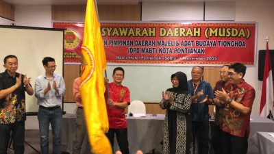 Terpilih Secara Aklamasi, Hendry Pangestu Lim Kembali Pimpinan DPD MABT Pontianak