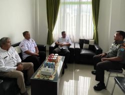 Kakantah Kabupaten Landak Silaturahmi ke Markas Kodim/1210