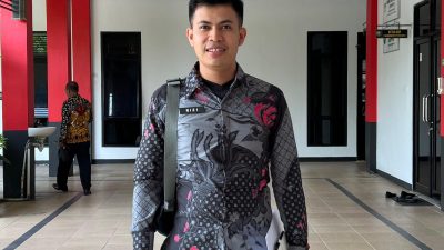 Binardi Rizi saat berkoordinasi ke Kantor Bupati Sanggau