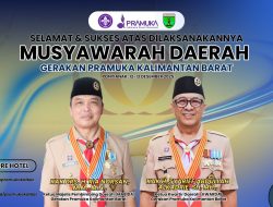 Kwartir Daerah Gerakan Pramuka Kalbar Siap Laksanakan Musyawarah Daerah