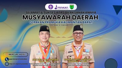 Kwartir Daerah Gerakan Pramuka Kalbar Siap Laksanakan Musyawarah Daerah