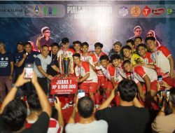 Turnamen Mini Soccer Ketua DPRD Mampu Geliatkan Ekonomi