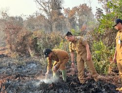 Bahasan Tinjau Lokasi Kebakaran Lahan Gambut