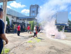 BRI BO Pontianak Gelar Sosialisasi dan Simulasi Pencegahan dan Penanganan Kebakaran