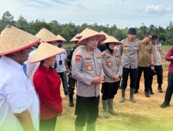 Kantor Pertanahan Kabupaten Landak Dukung Program Swasembada Pangan