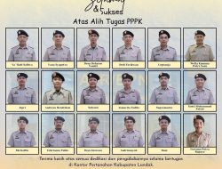 18 Pegawai PPPK Kantah Kabupaten Landak Pindah Tugas