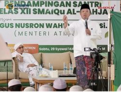 Berikan Motivasi, Menteri Nusron Ingin Santri Dikader sebagai Pelaksana Kebijakan di Bidang STEM