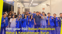 PMII gelar FGD, Bahas Pendidikan Mahal & Kesejahteraan Buruh
