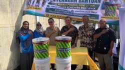 Poltekkes Kemenkes Pontianak Serahkan Septic Tank PVC dan Komposter di Kubu Raya