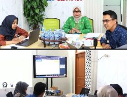 Kantah Kabupaten Landak Ikuti Rapat Evaluasi Penyerapan Anggaran dan BMN