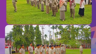 Kantor Pertanahan Kabupaten Landak Laksanakan Apel Penguatan Disiplin dan Peningkatan Kualitas Pelayanan Publik