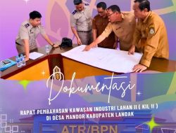 Kantah Kabupaten Landak Ikuti Rapat Lanjutan Internal Bersama OPD