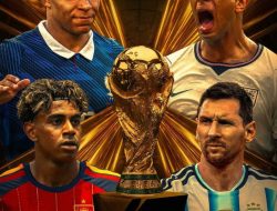 Jadwal dan Live Streaming Semifinal Piala Dunia 2026, Prancis vs Spanyol dan Inggris vs Argentina