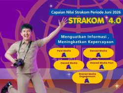Indeks Strategi Komunikasi Kantor Pertanahan Kabupaten Landak Raih Nilai A