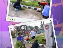Lewat Kegiatan Jumat Bersih, Pegawai Kantah Kabupaten Landak Ciptakan Kantor Lebih Tertata